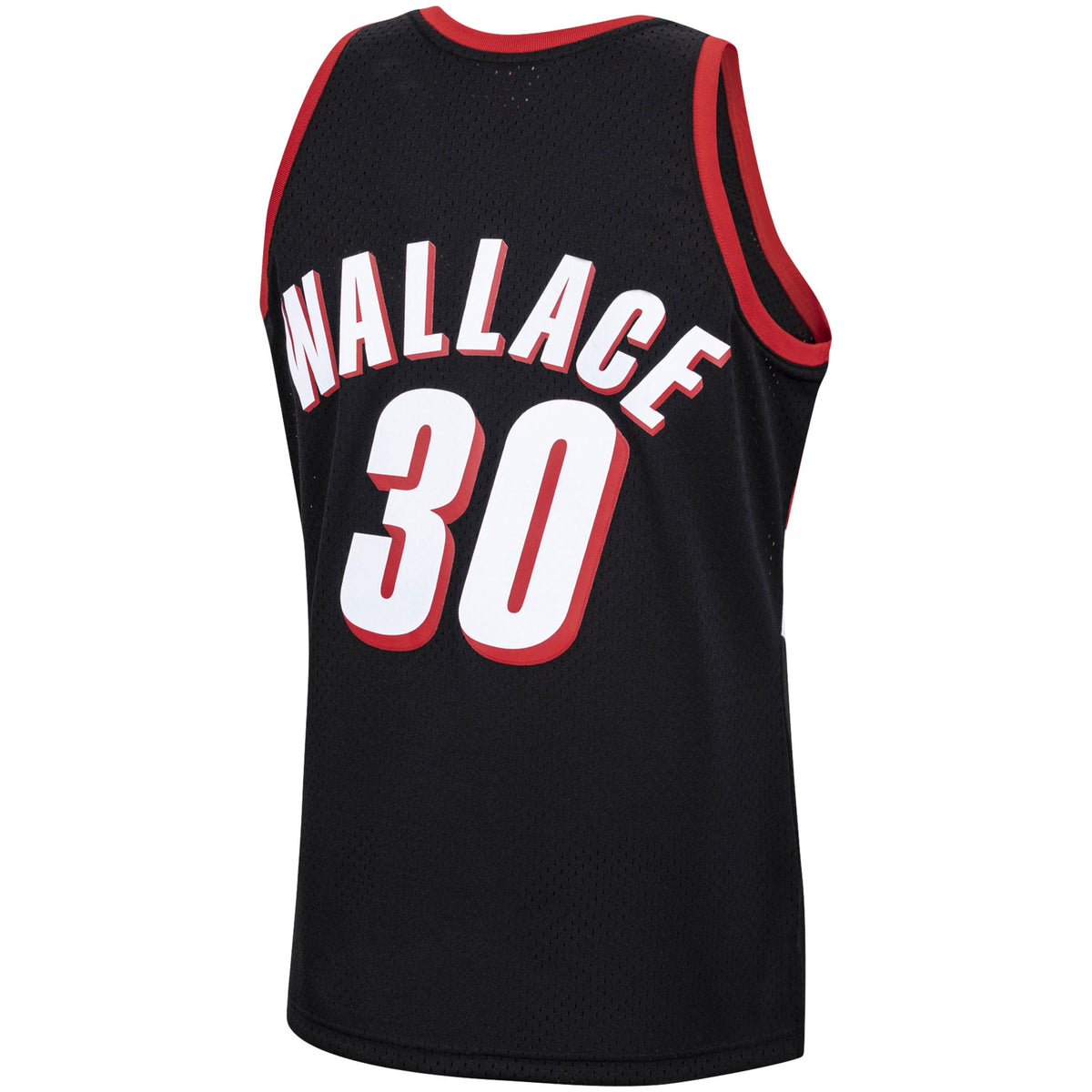 Portland Trail Blazers Rasheed Wallace Mitchell & Ness Black 1999/00 Hardwood Classics Swingman Jersey for Men product image