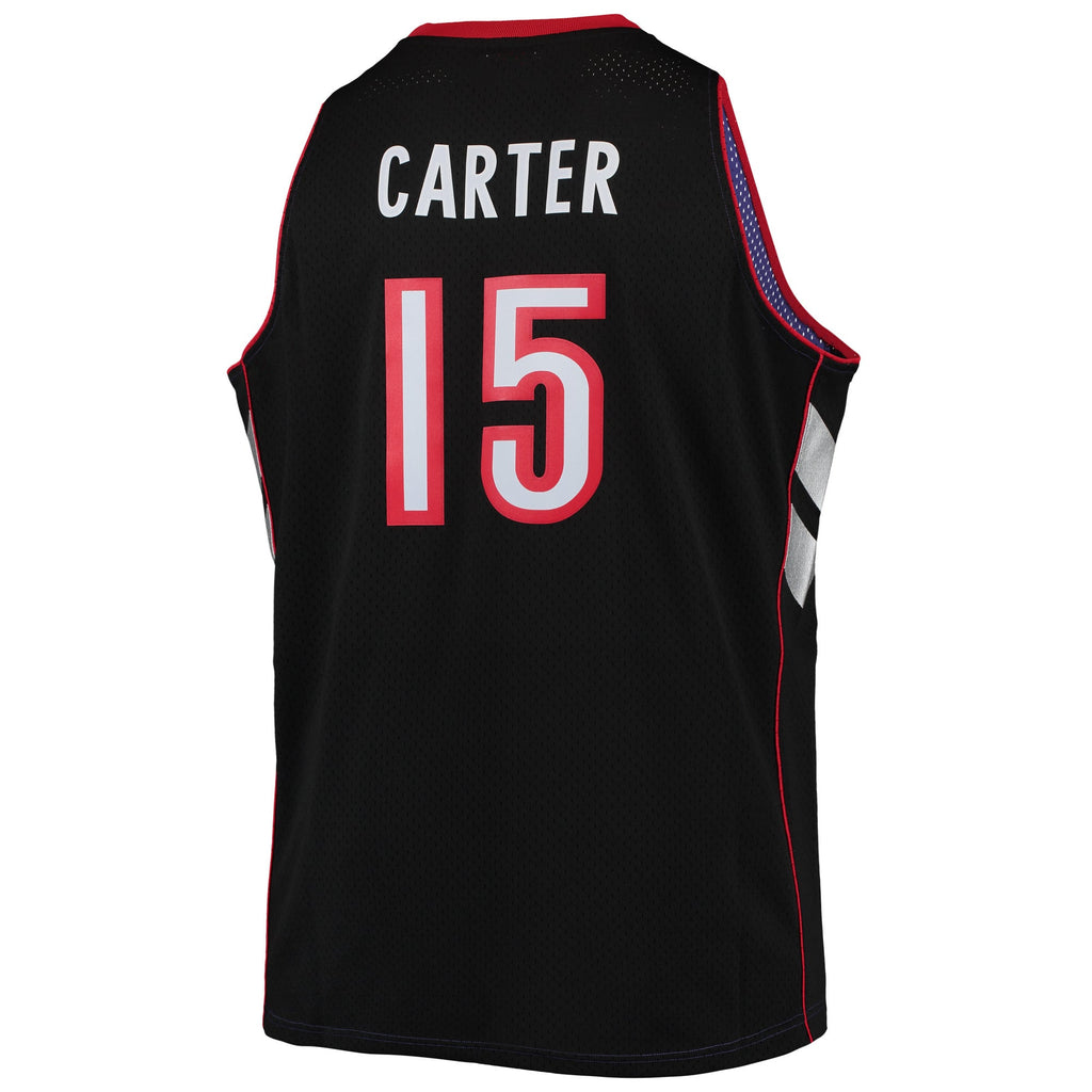 Toronto Raptors Vince Carter Mitchell & Ness Purple Big & Tall 1999/00 Hardwood Classics Swingman Jersey for Men product