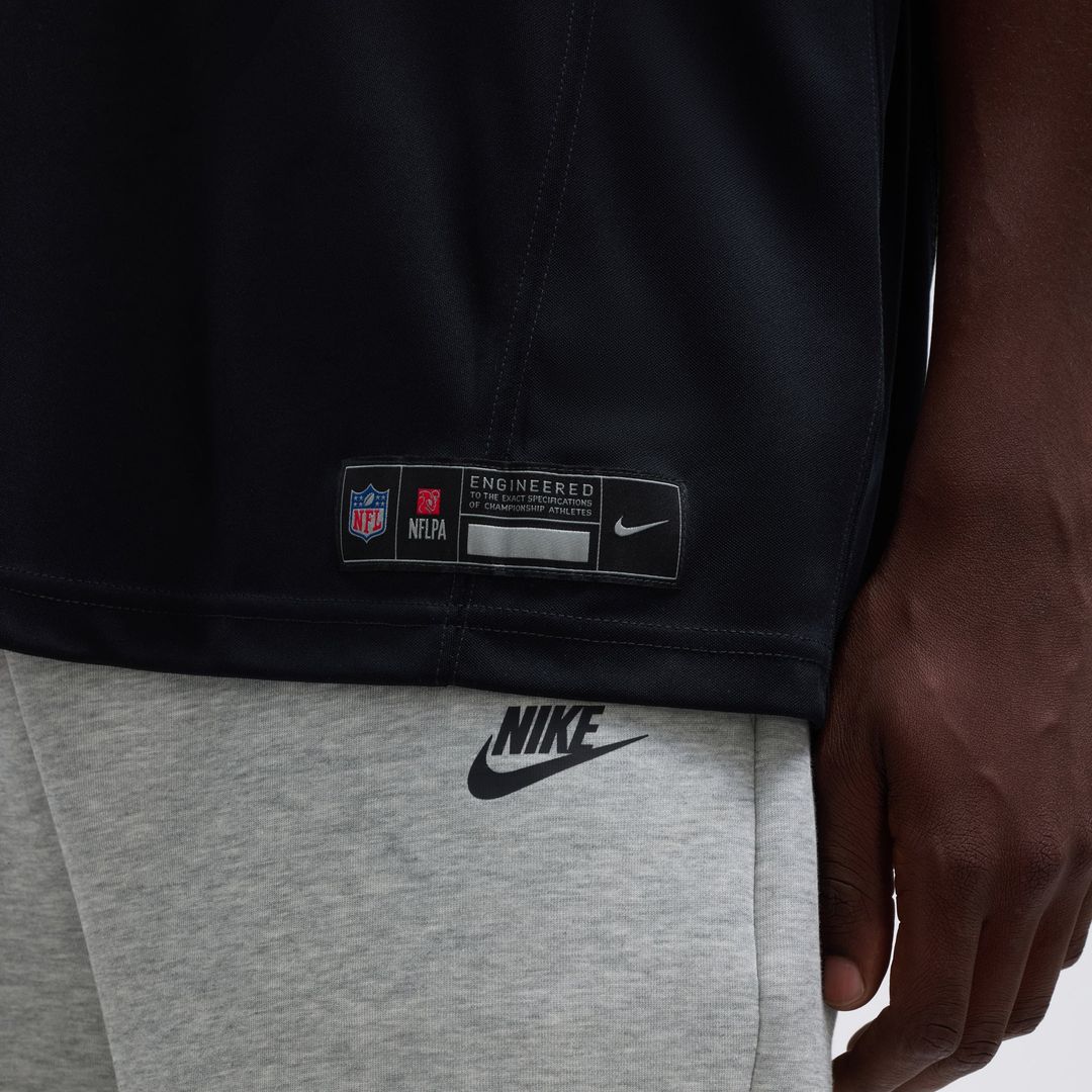 Atlanta Falcons Bijan Robinson Black Alternate Vapor F.U.S.E. Limited Jersey product image 9, provided for visual reference