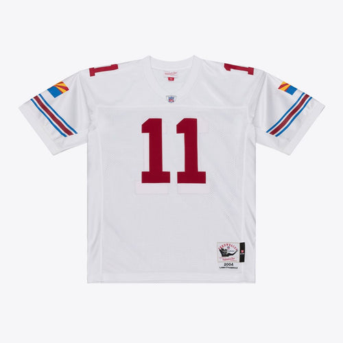 Arizona Cardinals Larry Fitzgerald White 2004 Authentic Throwback Jersey product image 2, provided for visual reference and