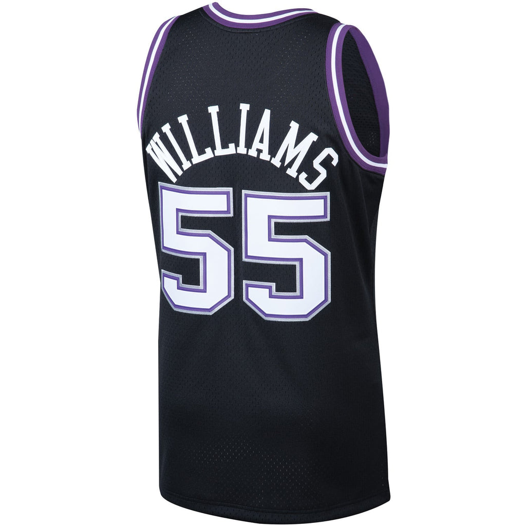 Sacramento Kings Jason Williams Mitchell & Ness Black 2000/01 Hardwood Classics Swingman Jersey for Men product image 4,
