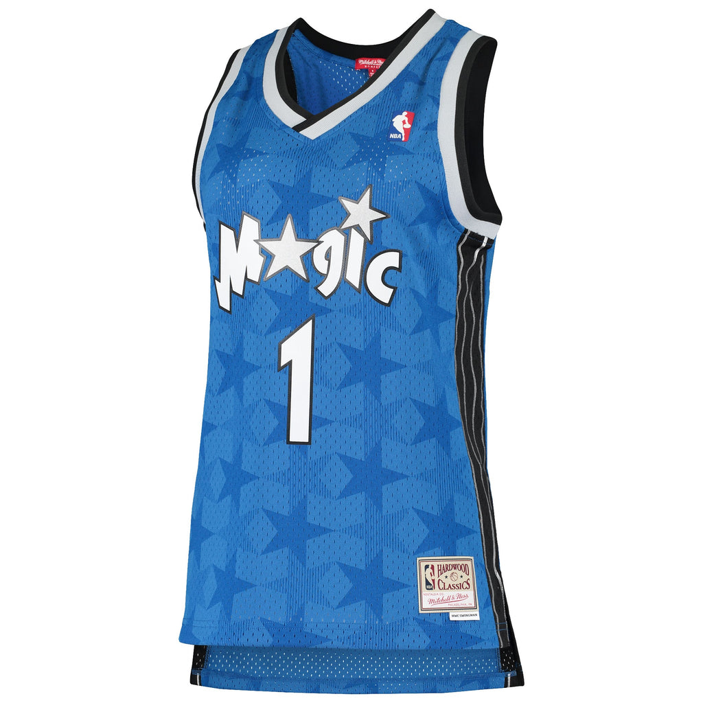 Orlando Magic Tracy McGrady Mitchell & Ness Blue 2000/01 Hardwood Classics Swingman Jersey for Women product image 3,