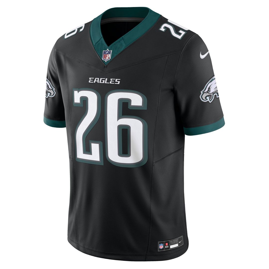 Philadelphia Eagles Saquon Barkley Kelly Green Alternate Vapor F.U.S.E. Limited Jersey product image 8, provided for visual