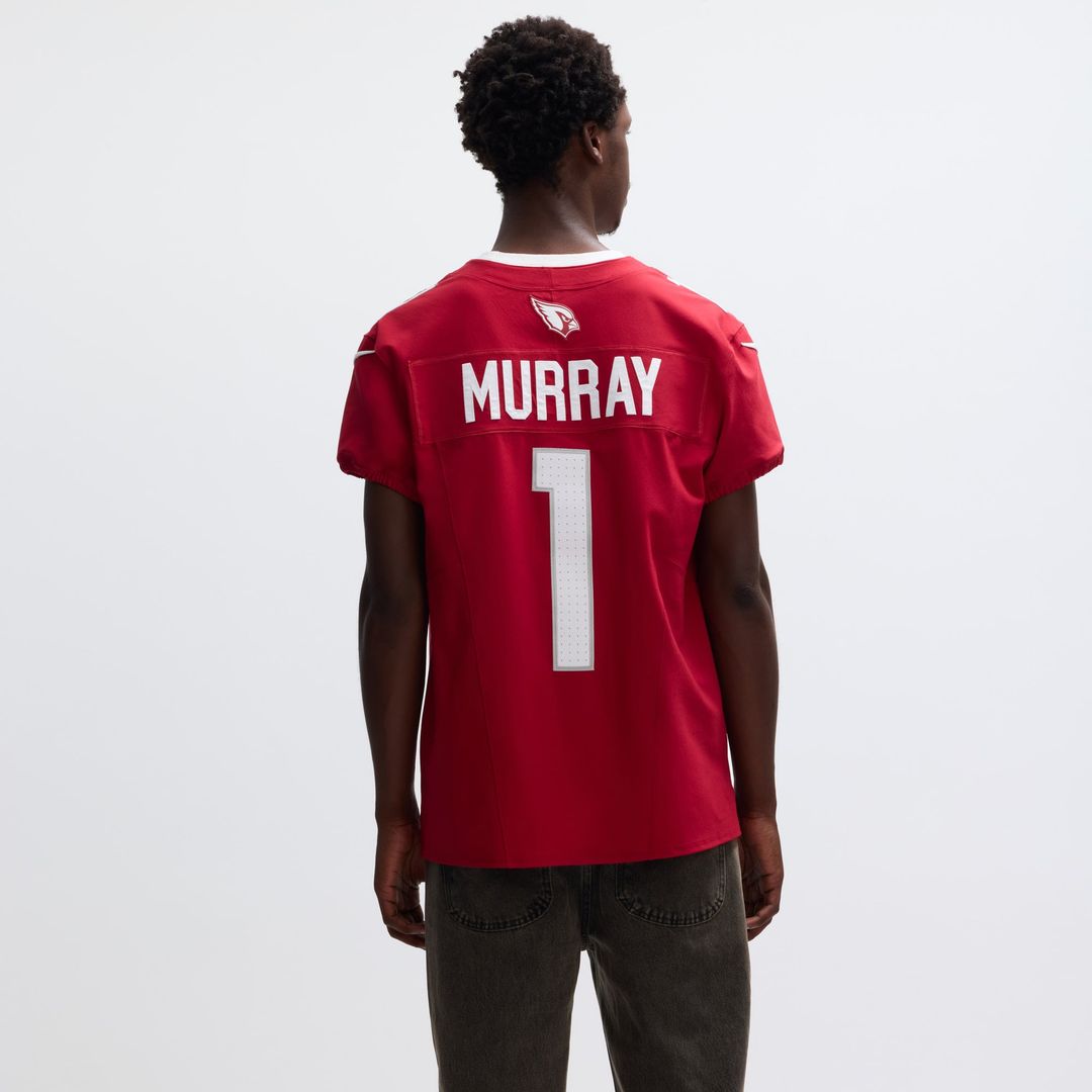 Arizona Cardinals Kyler Murray Cardinal Team Vapor F.U.S.E. Elite Jersey product image 5, provided for visual reference and