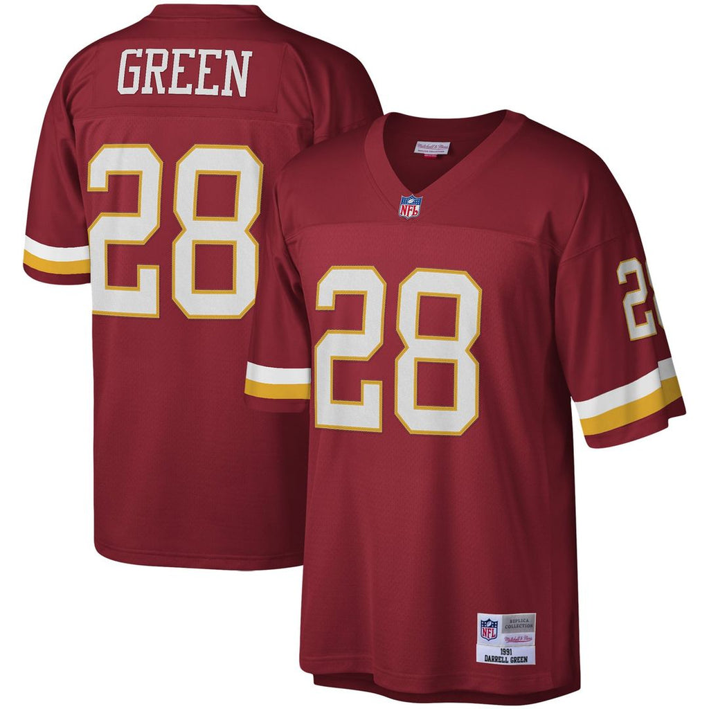 Washington Football Team Darrell Green Burgundy Legacy Replica Jersey product image 1, provided for visual reference and