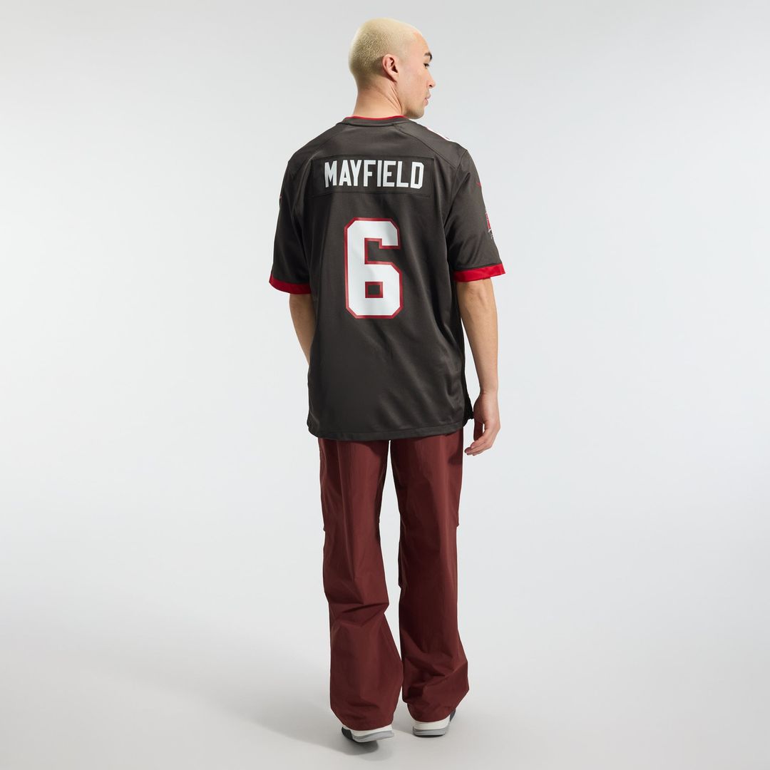 Tampa Bay Buccaneers Baker Mayfield White Away Game Jersey product image 31, provided for visual reference and product