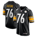 Pittsburgh Steelers Troy Fautanu Black Player Game Jersey product image 1, provided for visual reference and product detail