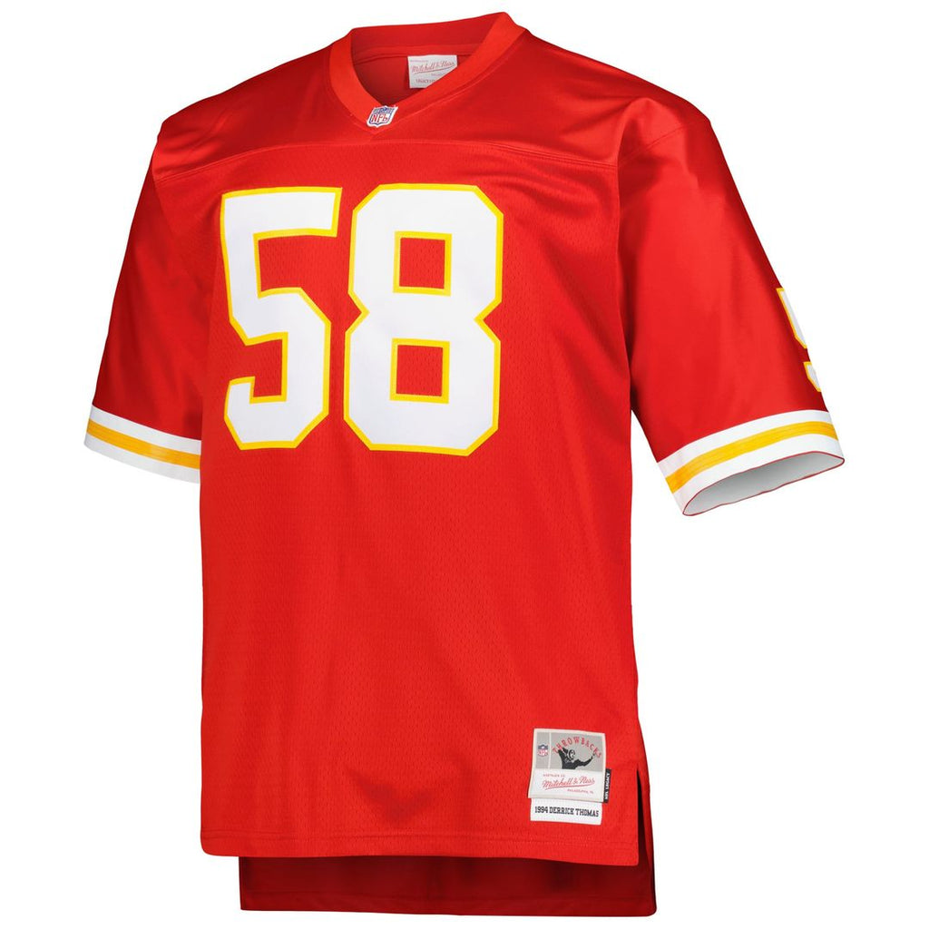 Kansas City Chiefs Derrick Thomas Red Big & Tall 1994 Retired Player Replica Jersey product image 2, provided for visual