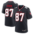 Houston Texans Cade Stover Navy Game Jersey product image 1, provided for visual reference and product detail review