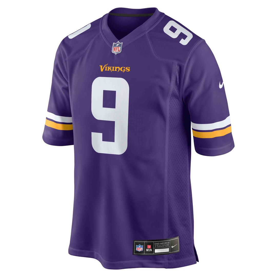 Minnesota Vikings J.J. McCarthy White Alternate Game Player Jersey product image 8, provided for visual reference and