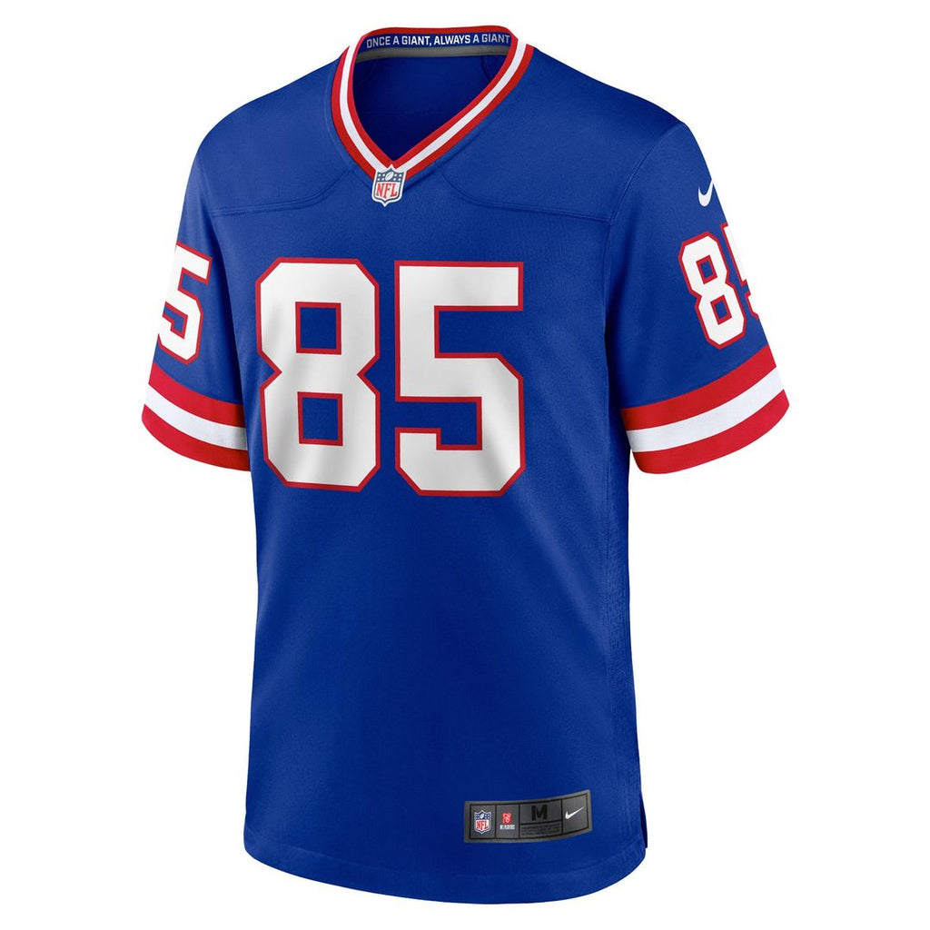 New York Giants David Tyree Royal Retired Player Alternate Game Jersey product image 2, provided for visual reference and