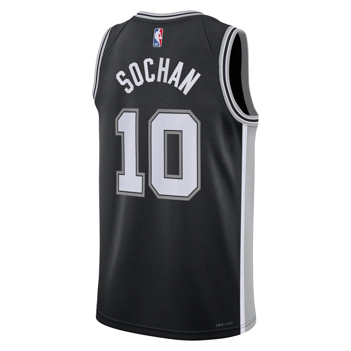 San Antonio Spurs Nike Icon Edition Swingman Jersey - Black product image 3