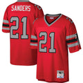 Atlanta Falcons Deion Sanders Red Legacy Replica Jersey product image 1, provided for visual reference and product detail