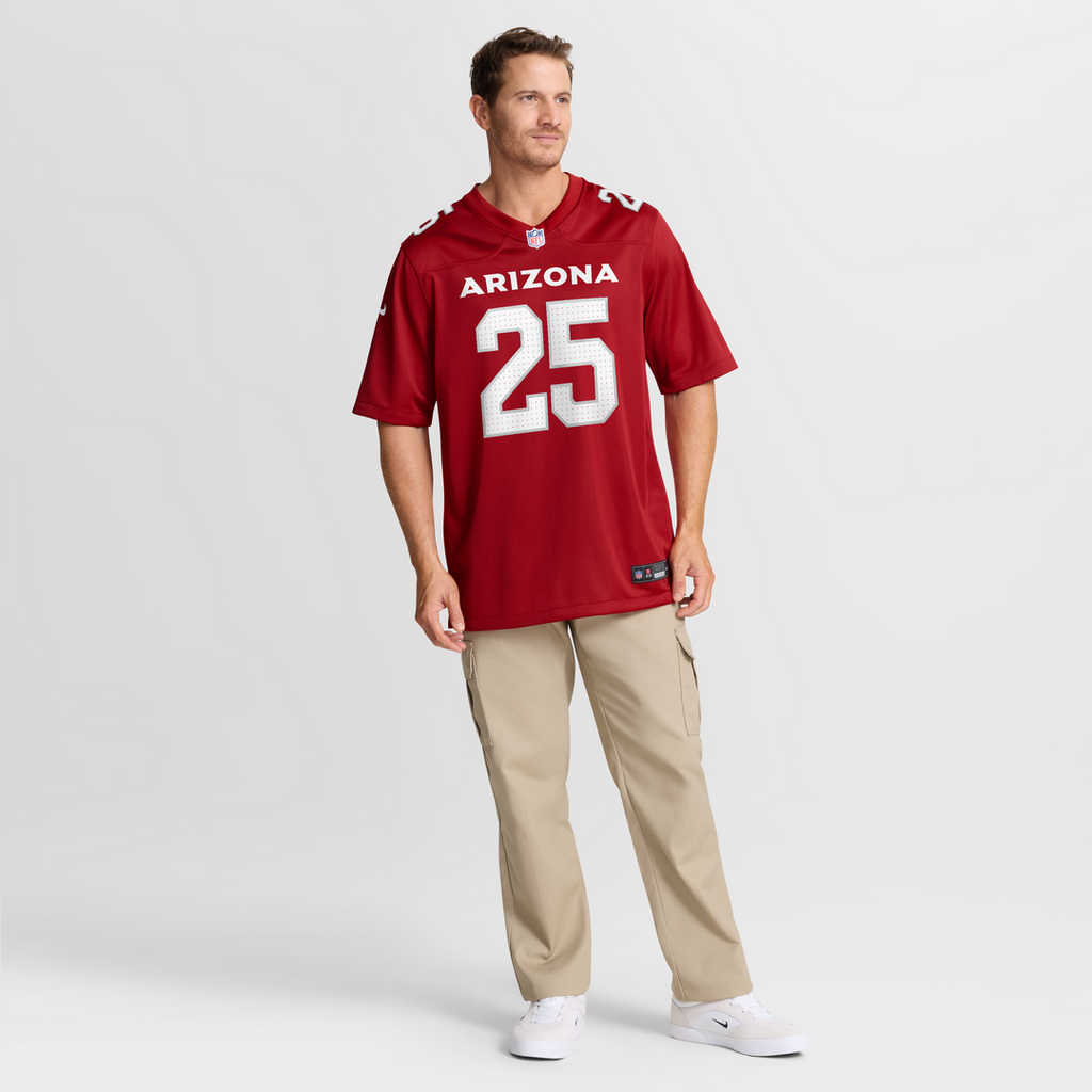 Arizona Cardinals Zaven Collins Cardinal Home Game Jersey product image 7, provided for visual reference and product detail
