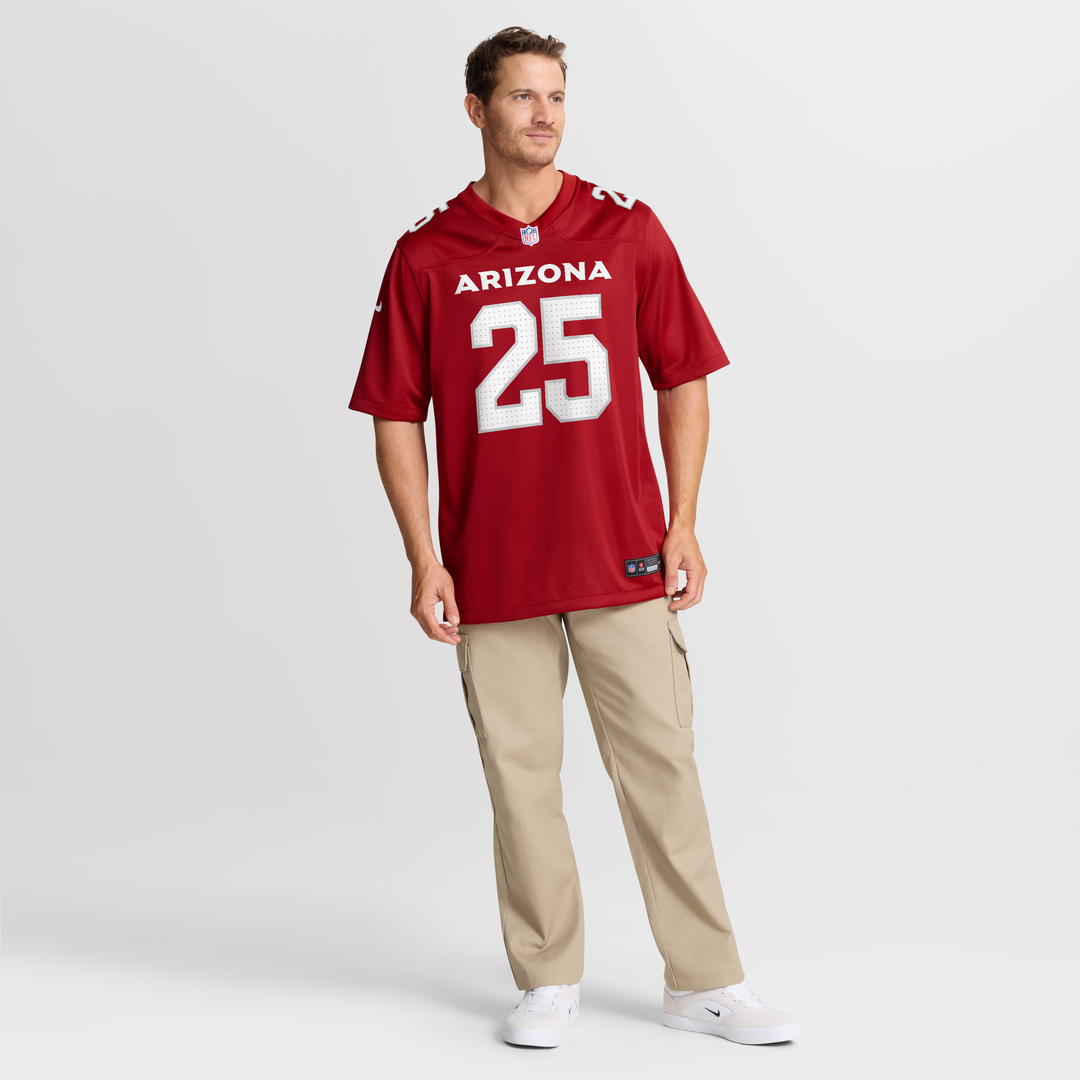 Arizona Cardinals Zaven Collins Cardinal Home Game Jersey product image 7, provided for visual reference and product detail