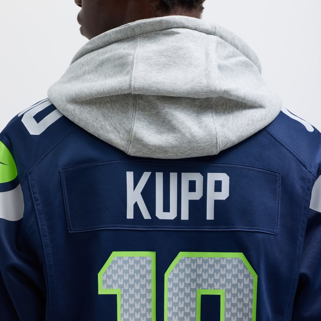 Seattle Seahawks Cooper Kupp Royal Alternate Game Jersey product image 14, provided for visual reference and product detail