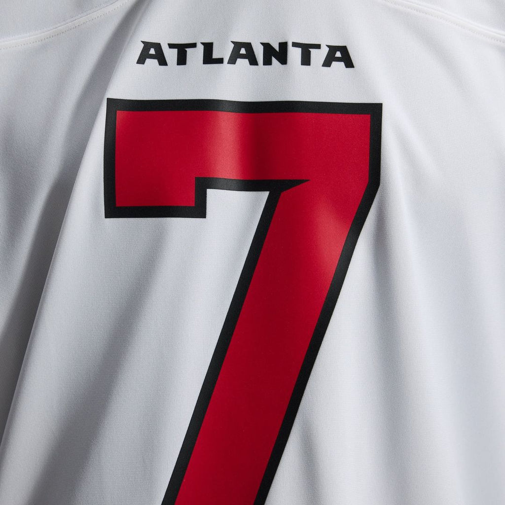 Atlanta Falcons Bijan Robinson White Game Jersey product image 10, provided for visual reference and product detail review