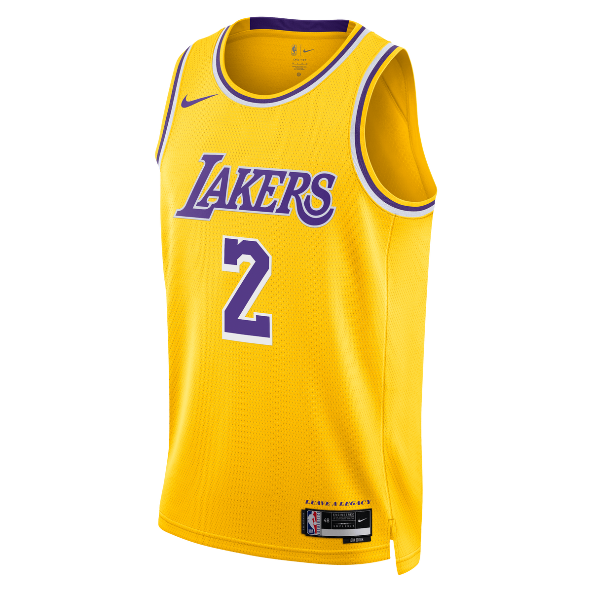 Los Angeles Lakers Nike Icon Edition Swingman Jersey - Gold product image 3