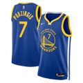 Kristaps Porziņģis Golden State Warriors Icon Edition Swingman Jersey - Royal - Unisex product image 1, provided for visual