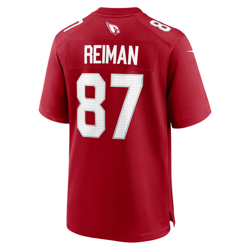 Arizona Cardinals Tip Reiman Cardinal Team Game Jersey product image 3, provided for visual reference and product detail