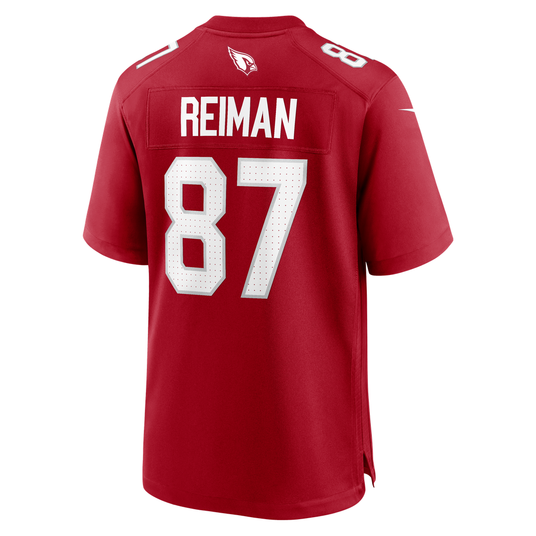Arizona Cardinals Tip Reiman Cardinal Team Game Jersey product image 3, provided for visual reference and product detail