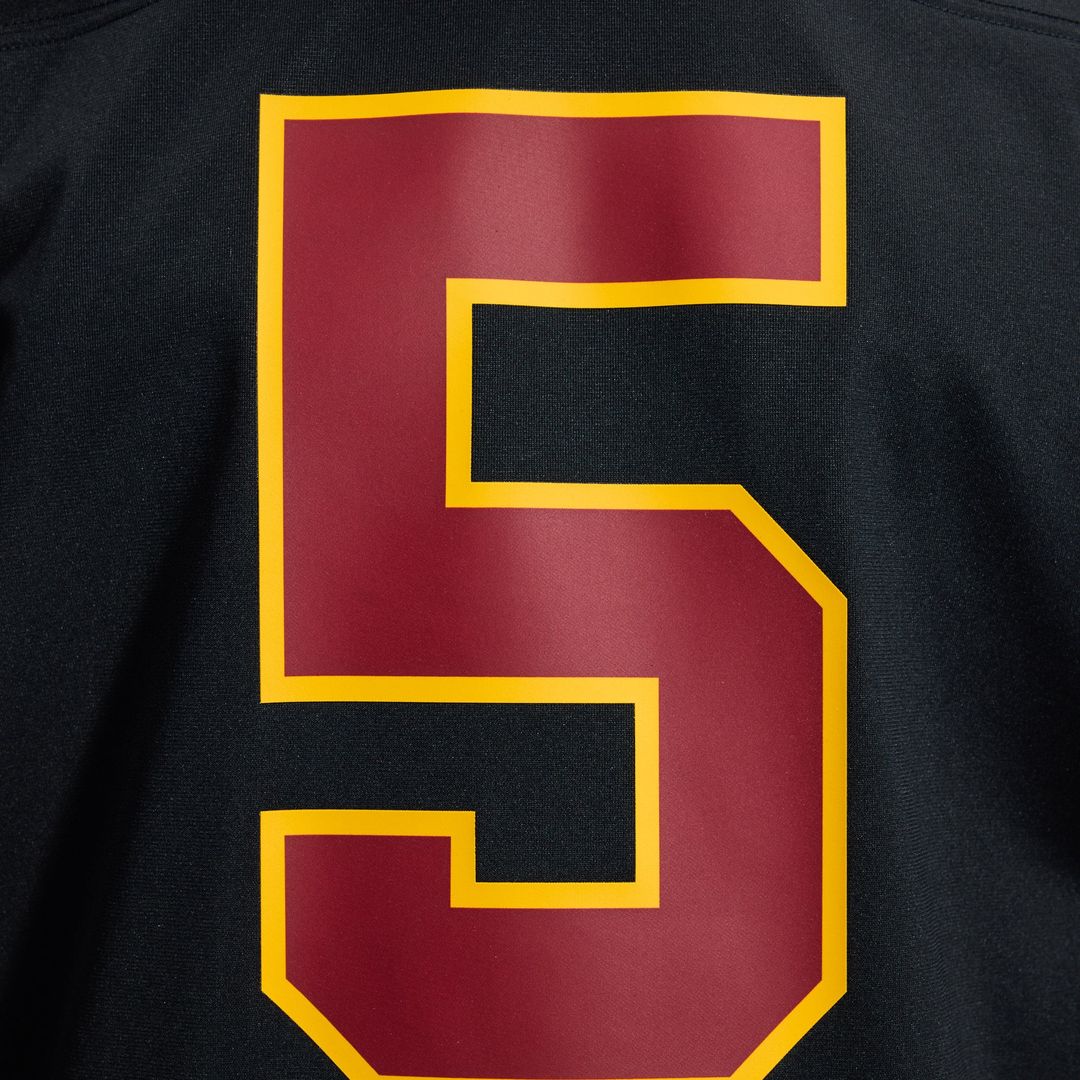 Washington Commanders Jayden Daniels Burgundy Game Jersey product image 39, provided for visual reference and product detail