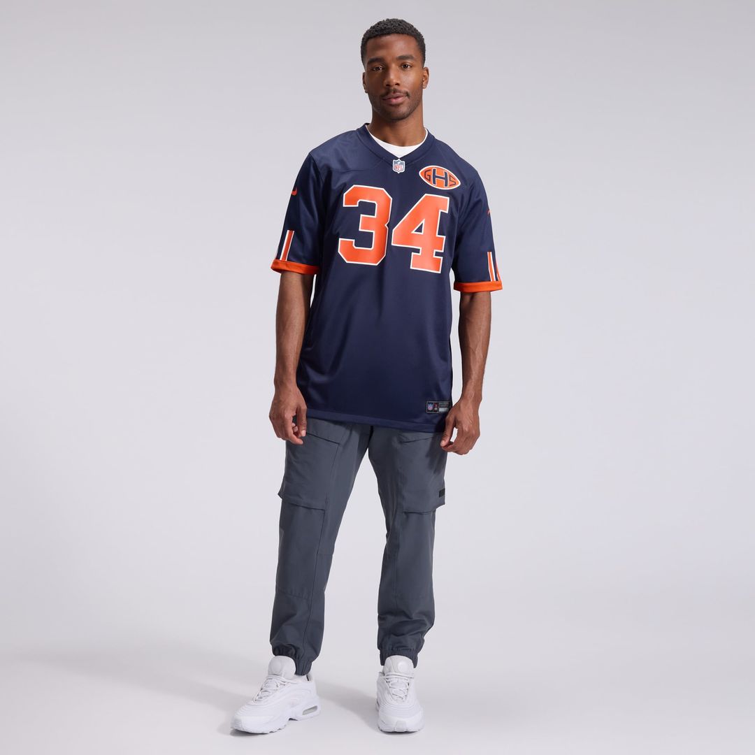 Chicago Bears Walter Payton Navy 2026 Rivalries Collection Game Jersey product image 4, provided for visual reference and