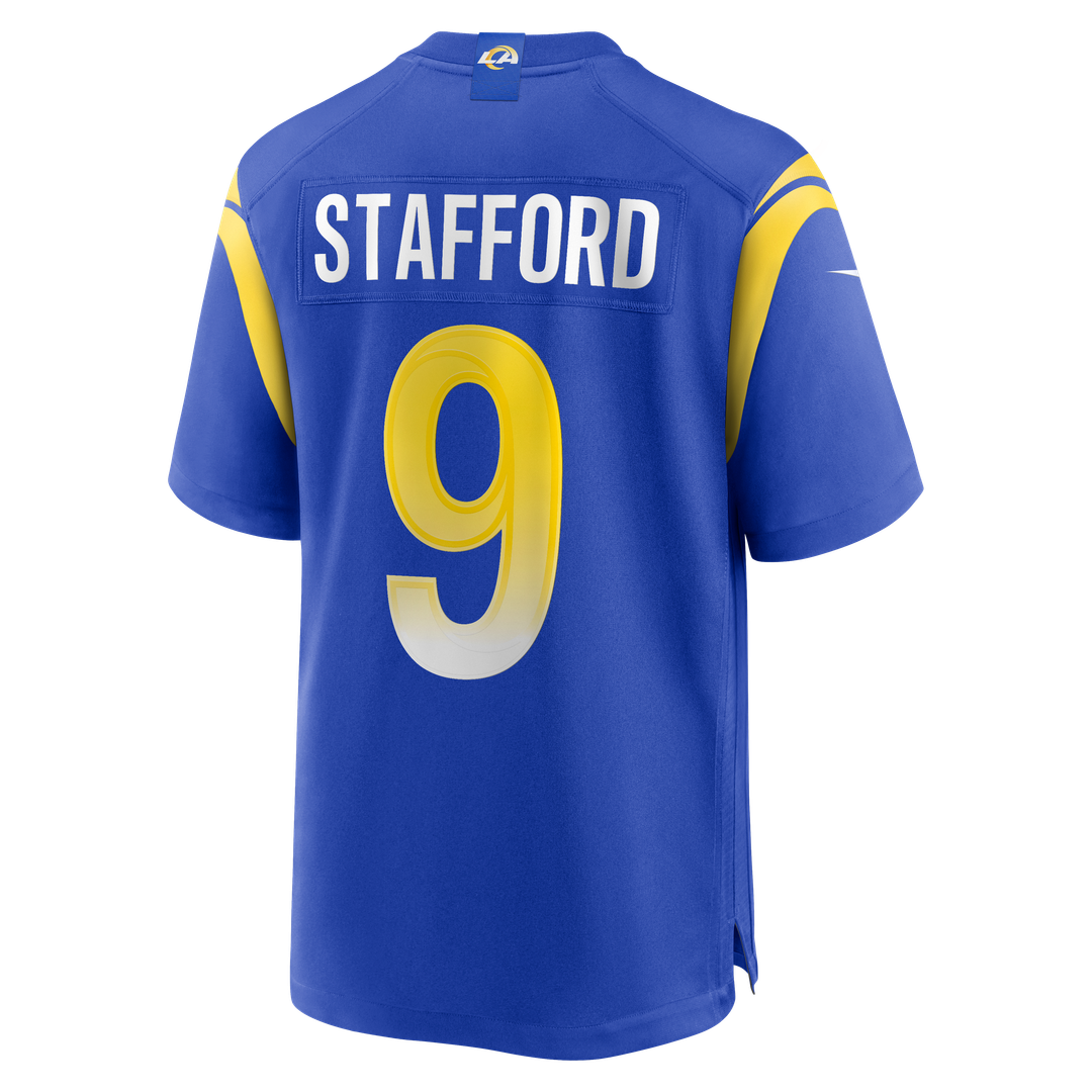 Los Angeles Rams Matthew Stafford Royal Player Game Jersey product image 11, provided for visual reference and product