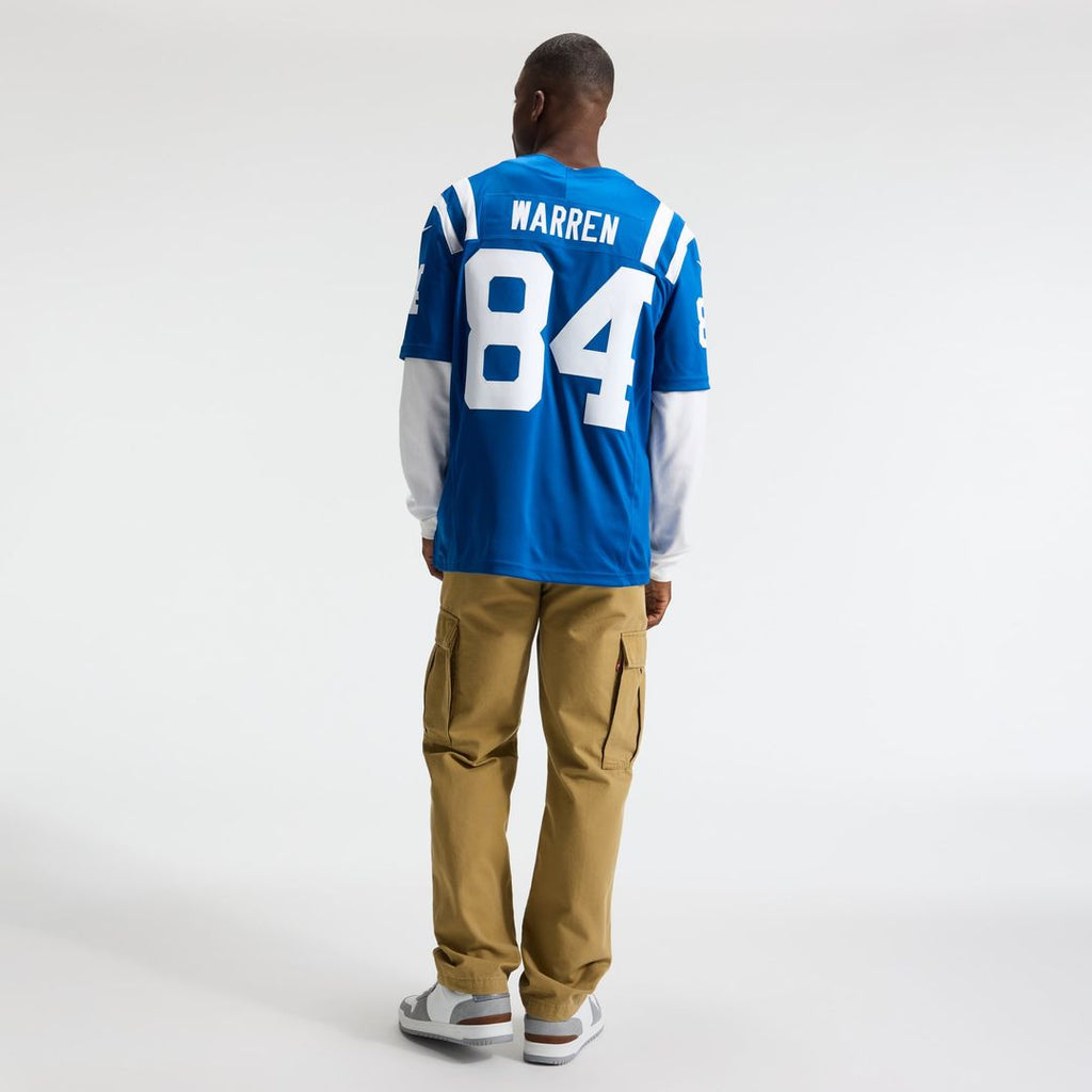 Indianapolis Colts Tyler Warren White Vapor F.U.S.E. Stitched Limited Jersey product image 11, provided for visual reference