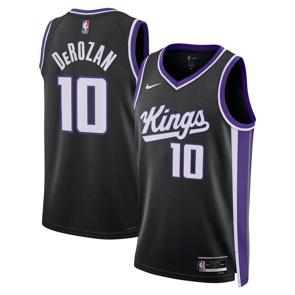 Sacramento Kings Nike Icon Edition Swingman Jersey - Black product image 1