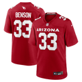 Arizona Cardinals Trey Benson Cardinal Team Game Jersey product image 1, provided for visual reference and product detail