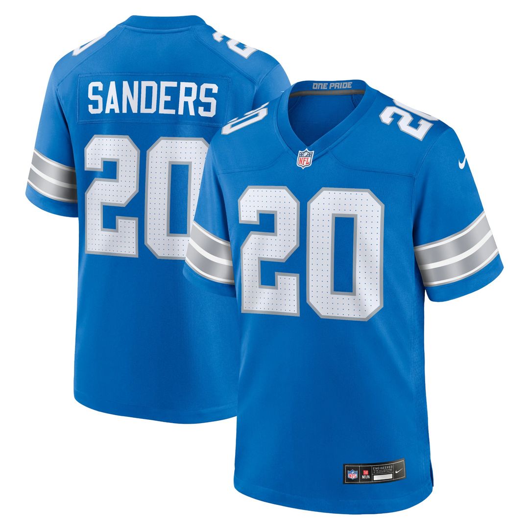 Detroit Lions Barry Sanders Black 2nd Alternate Retired Player Game Jersey product image 13, provided for visual reference