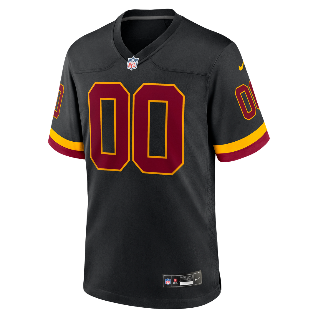 Washington Commanders Odafe Oweh Black Hail Raiser Alternate Game Jersey product image 5, provided for visual reference and
