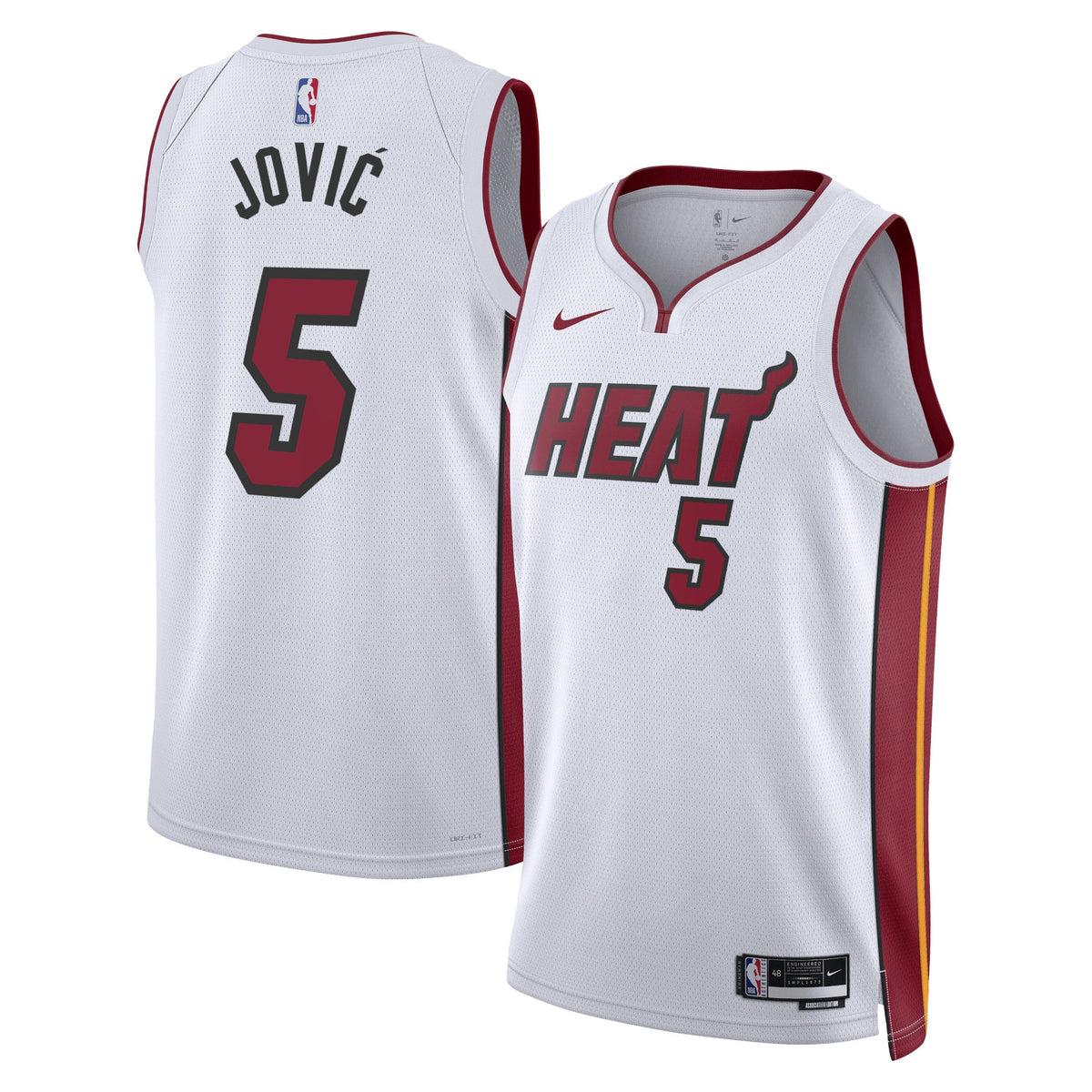 Miami Heat Nike Association Edition Swingman Jersey - White product image 1