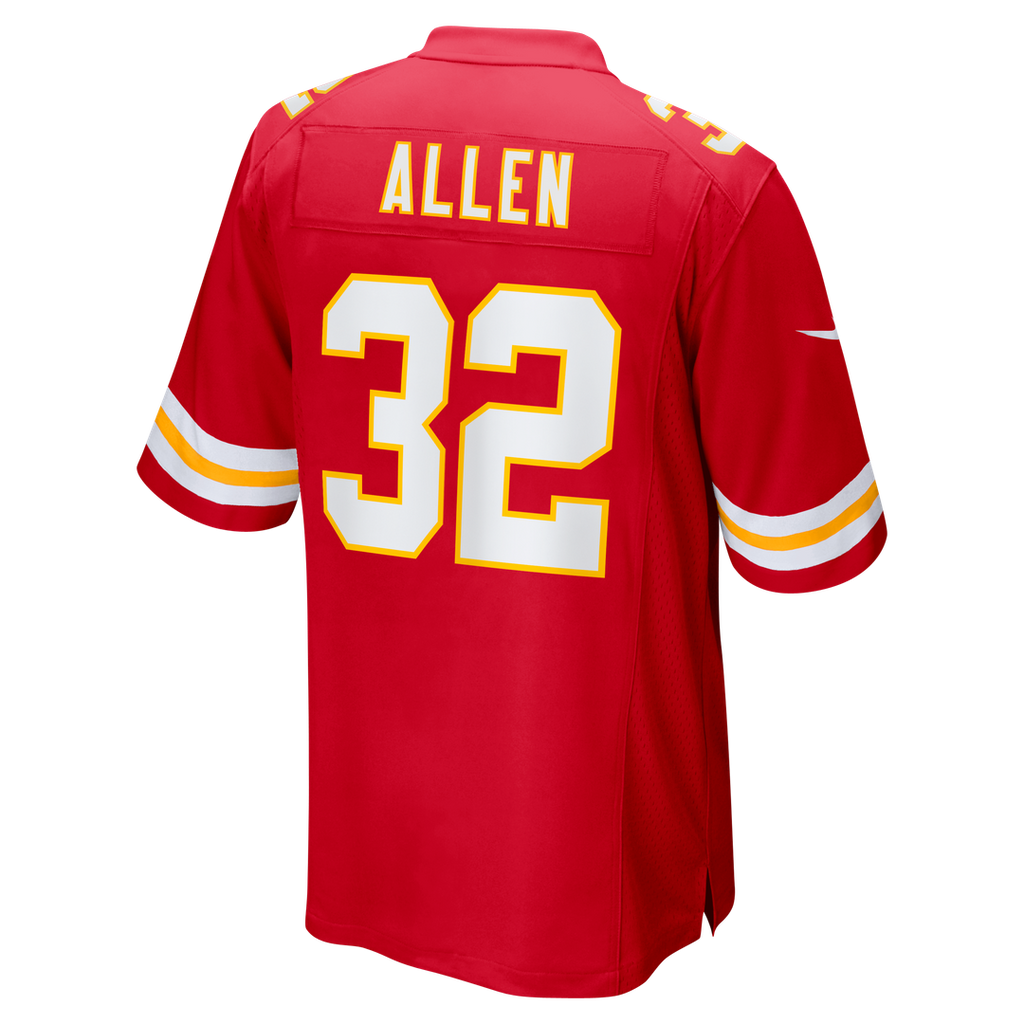 Kansas City Chiefs Marcus Allen White Retired Player Game Jersey product image 9, provided for visual reference and product