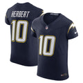 Los Angeles Chargers Justin Herbert Navy Alternate Vapor F.U.S.E. Elite Jersey product image 1, provided for visual