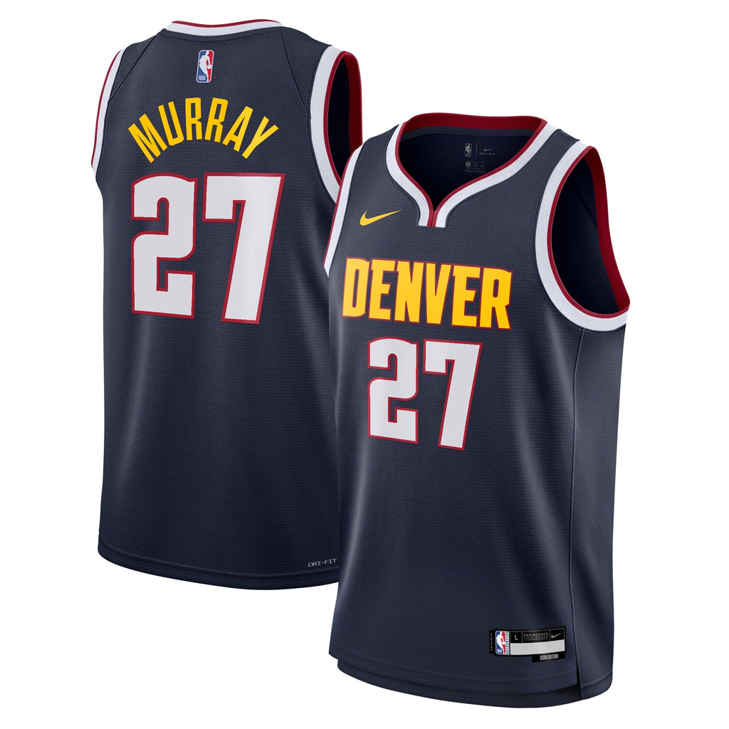 Denver Nuggets Nike Icon Swingman Jersey - Navy - Jamal product image 2