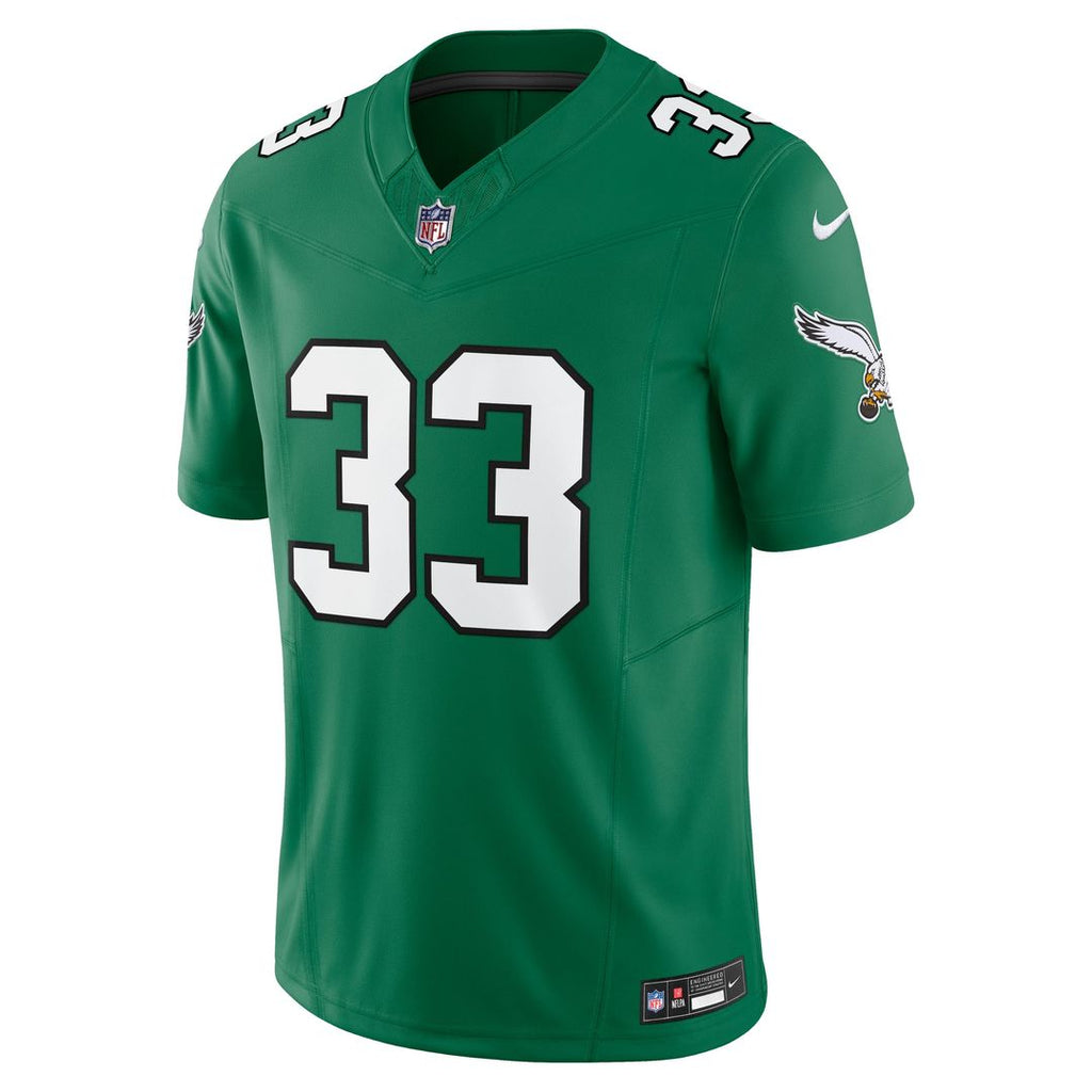 Philadelphia Eagles Cooper DeJean Kelly Green Alternate 2 Vapor F.U.S.E. Limited Jersey product image 2, provided for visual