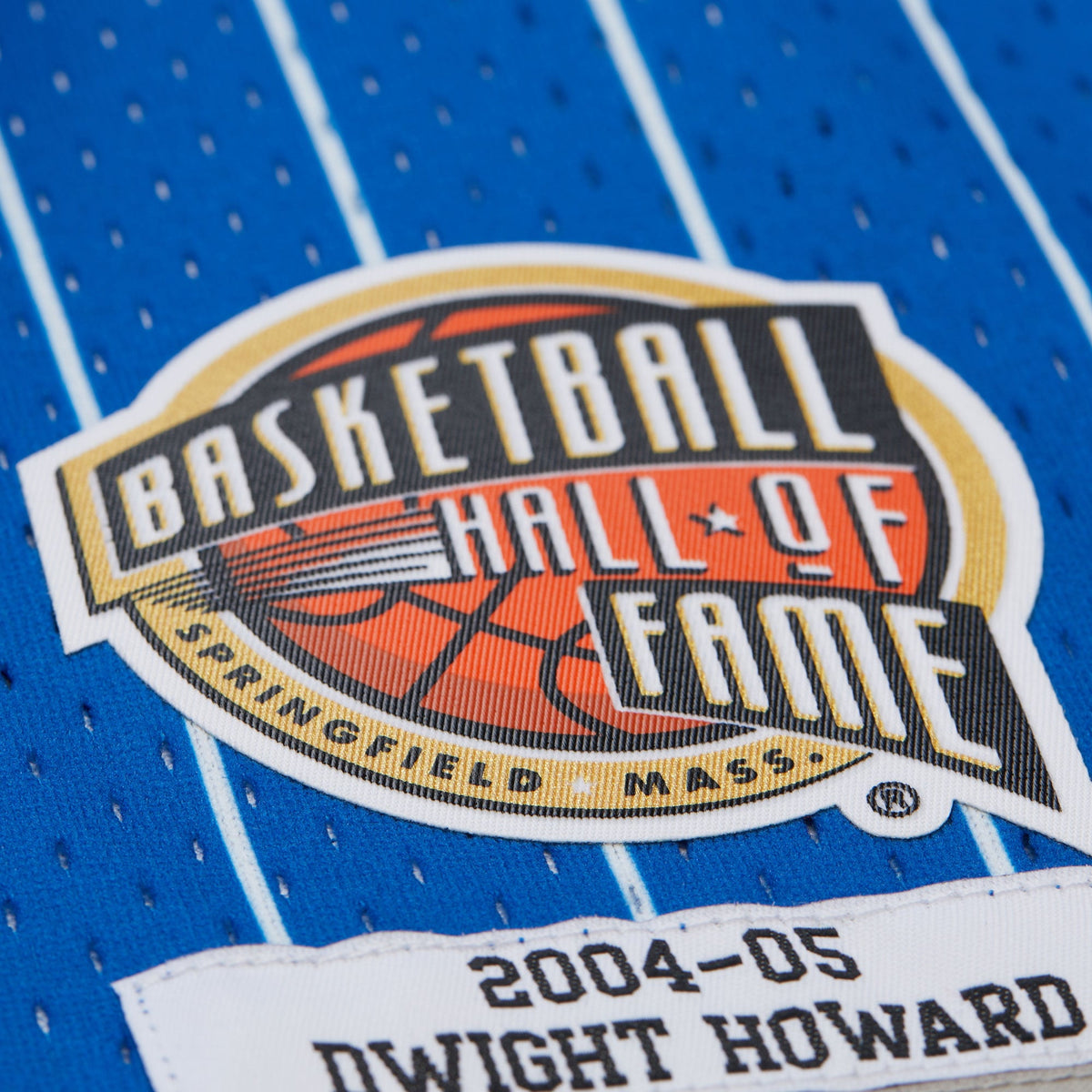 Orlando Magic Dwight Howard Blue 2004/05 Hardwood Classics Hall of Fame Swingman Jersey for Men product image 8, provided