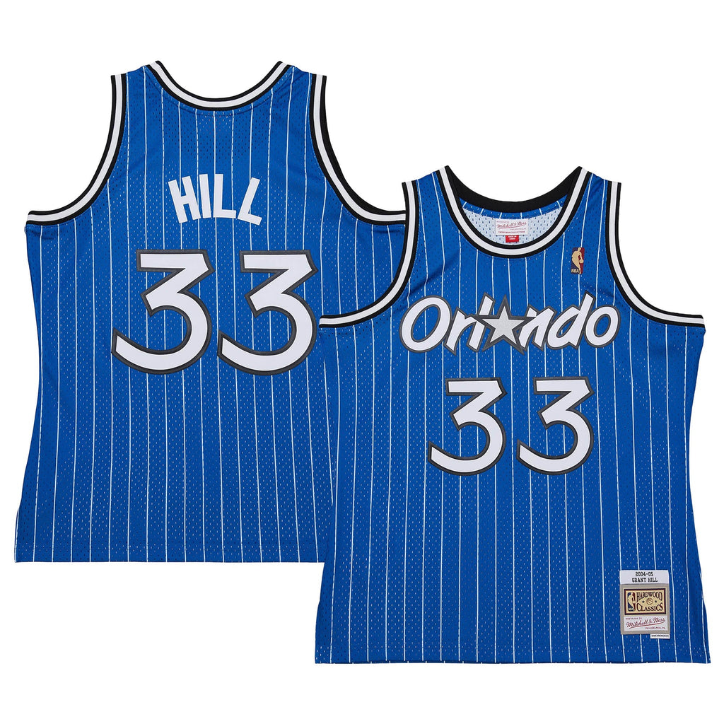 Orlando Magic Grant Hill Mitchell & Ness Blue 2004/05 Hardwood Classics Swingman Jersey for Men product image 2, provided