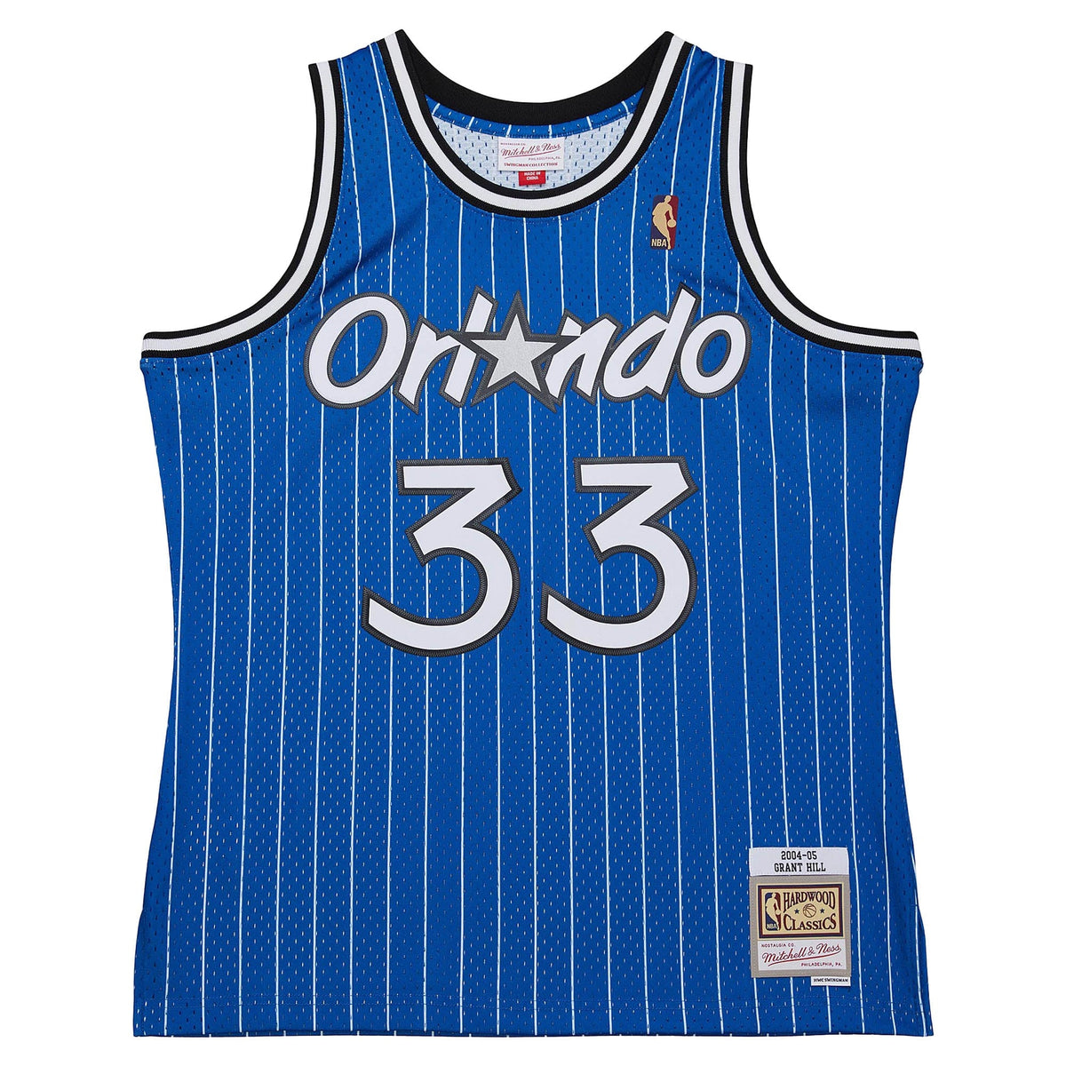 Orlando Magic Grant Hill Mitchell & Ness Blue 2004/05 Hardwood Classics Swingman Jersey for Men product image 3, provided