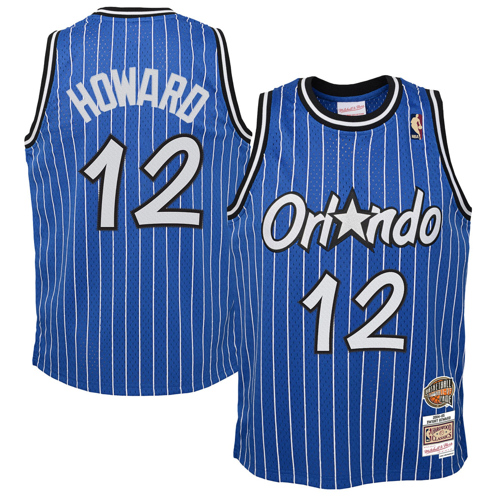 Youth Orlando Magic Dwight Howard Mitchell & Ness Blue 2004/05 Hardwood Classics Swingman Jersey product image 1, provided