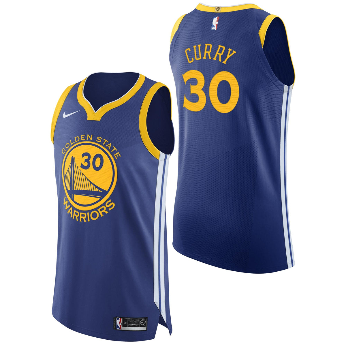 Golden State Warriors Icon Authentic Basketball Jersey - Stephen Curry product image 1, provided for visual reference and