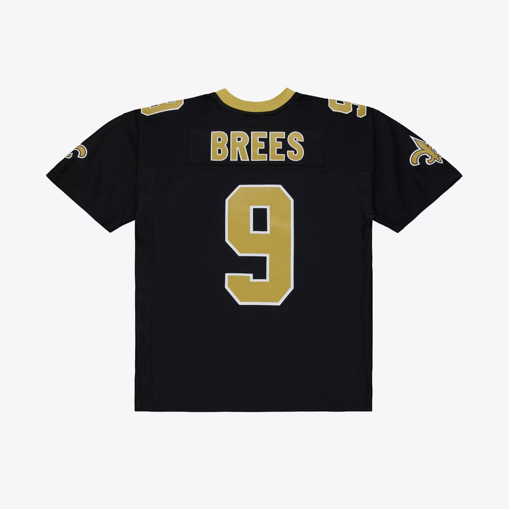 New Orleans Saints Drew Brees Black 2009 Legacy Jersey product image 3, provided for visual reference and product detail