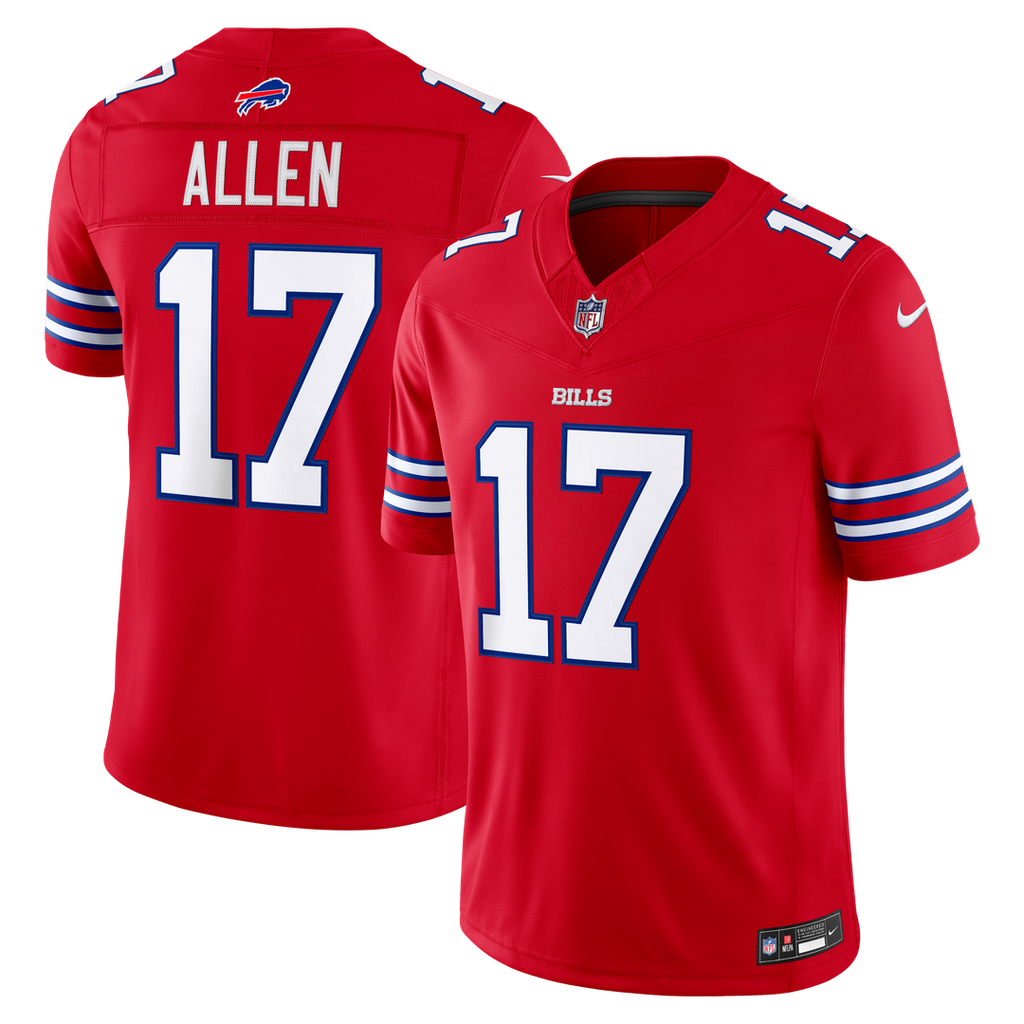 Buffalo Bills Josh Allen Royal Team Vapor F.U.S.E. Stitched Limited Jersey product image 7, provided for visual reference