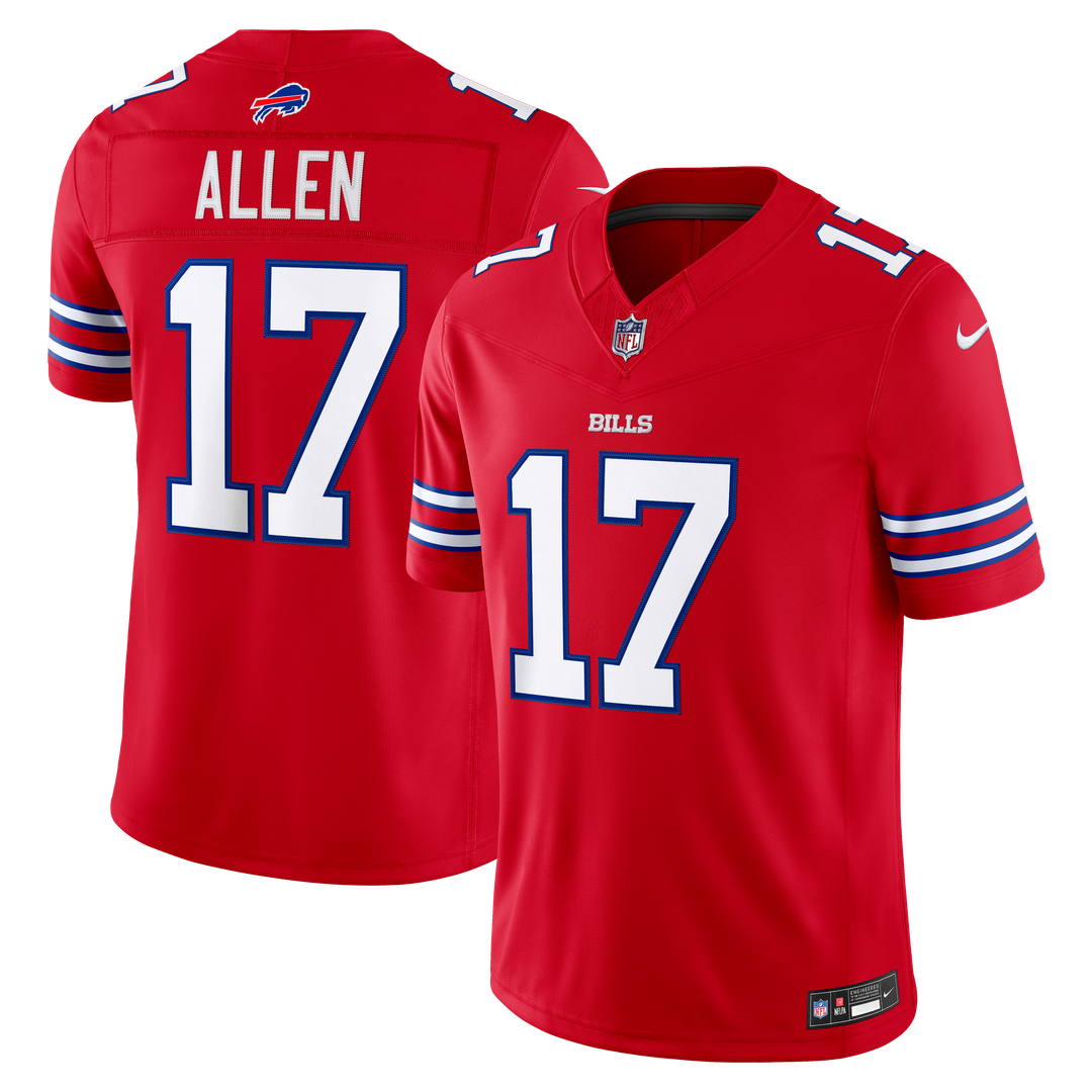 Buffalo Bills Josh Allen Royal Team Vapor F.U.S.E. Stitched Limited Jersey product image 7, provided for visual reference