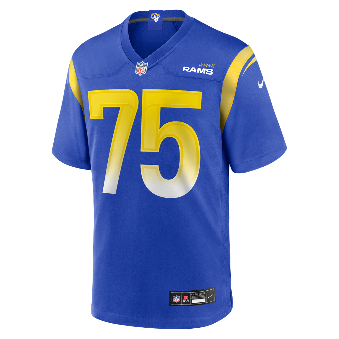 Los Angeles Rams Deacon Jones Royal Game Retired Player Jersey product image 2, provided for visual reference and product