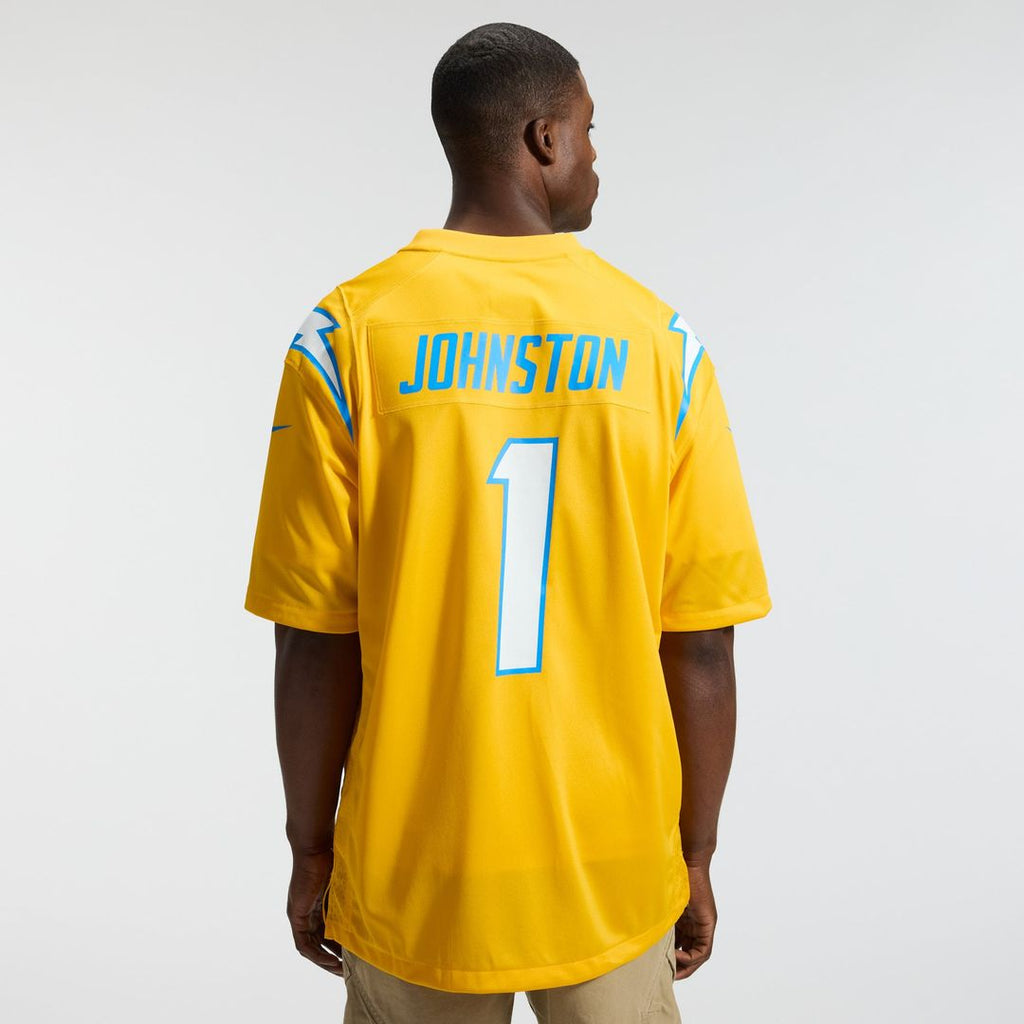 Los Angeles Chargers Quentin Johnston Gold Alternate Charger Power Game Player Jersey product image 16, provided for visual