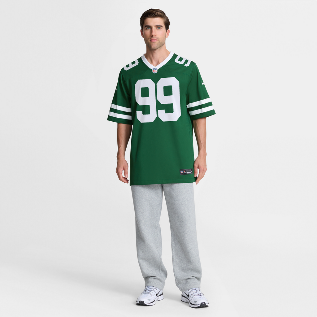 New York Jets Will McDonald IV Legacy Black Alternate Game Jersey product image 19, provided for visual reference and
