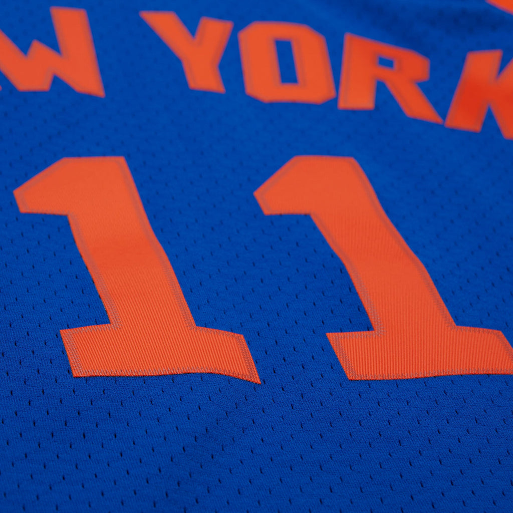 New York Knicks Jamal Crawford Mitchell & Ness Blue 2005/06 Hardwood Classics Swingman Jersey for Men product image 5,